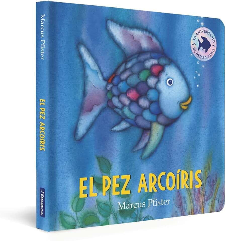 El pez Arcoíris. Libro de cartón - El pez arcoíris (Pequeñas manitas)