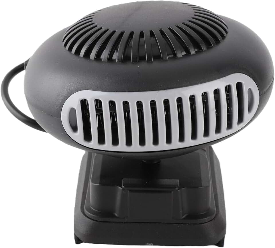 Tragbare kleine Raumheizung, batteriebetrieben fr kleine Orte, 2 Temperatureinstellungen, Arbeitsplatzheizung, 170 W, 18 V, elektrischer Heizlfter