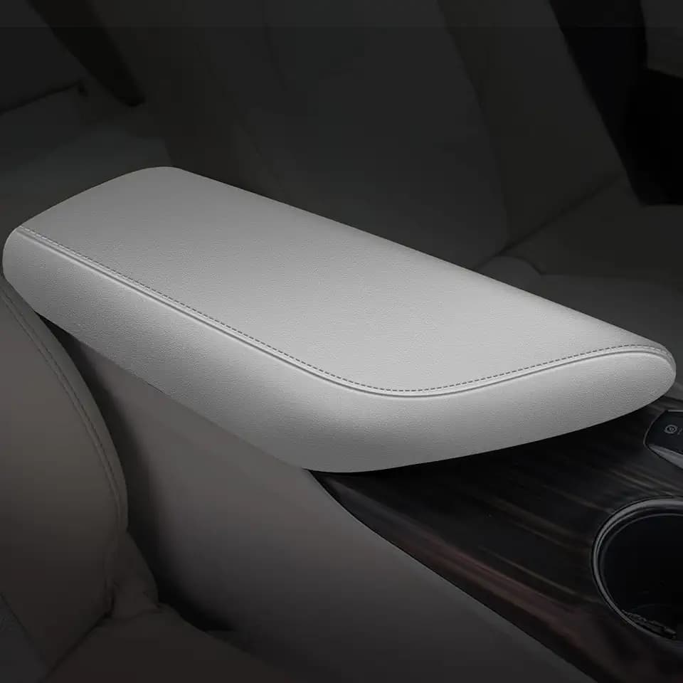 AOMSAZTO Center Console Armrest Covers for 2018-2023 Toyota Camry Gray