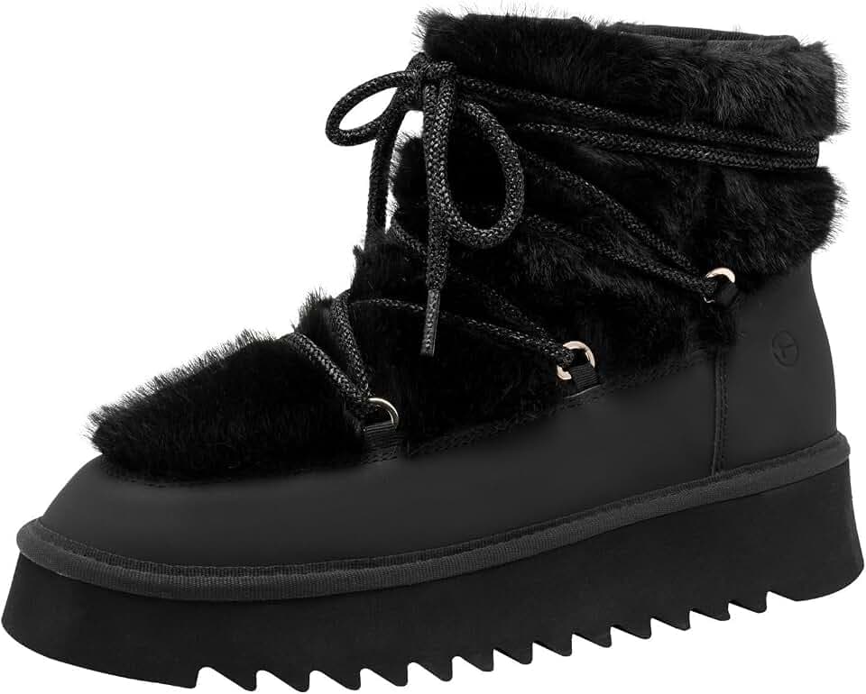 Tamaris Stiefelette Materialmix Textil/Synthetik