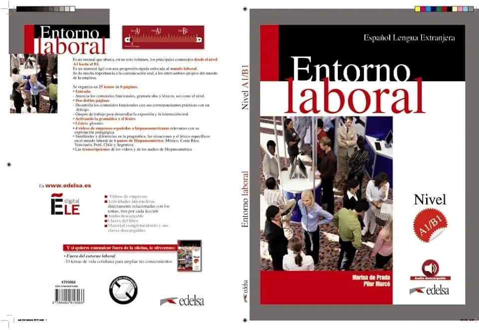 Entorno laboral - Curso de Español Lengua Extranjera - Neue erweiterte Ausgabe - A1/B1: Buch