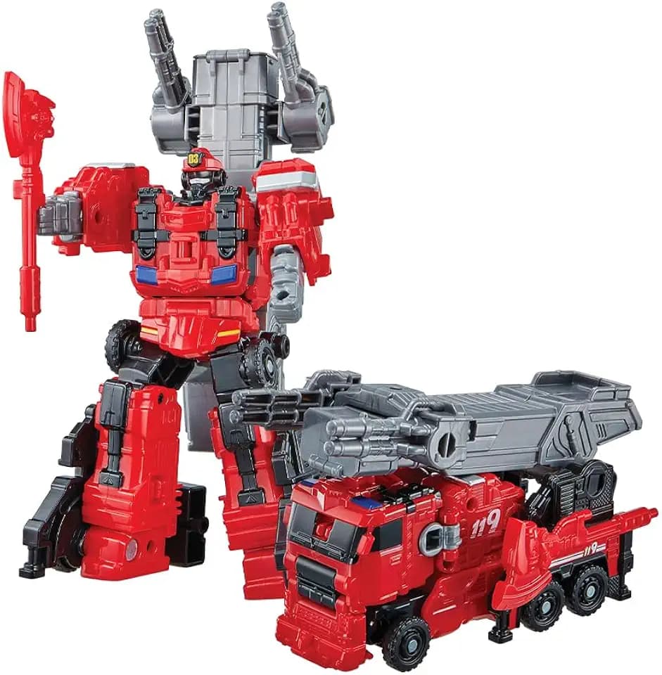 NEW TOBOT, MINI TOBOT L, Youngtoys Transforming Collectible Vehicle to Robot, Heroes Animation Character Toys for Kids 3 and up Transform Toys Cars, Mini Size 7-inch