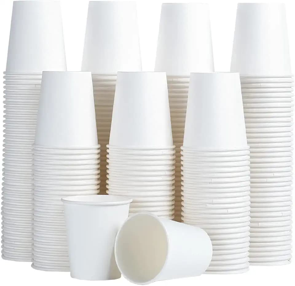 SIUQ 600 Pack 5 oz Paper Cups, Disposable Mini Bathroom Mouthwash Cups