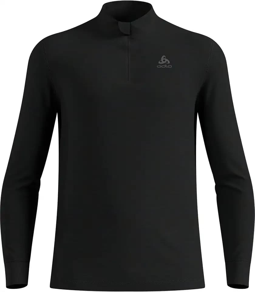 Odlo Herren Merino 200 Baselayer Langarmshirt 1/2-Zip 100% Merinowolle
