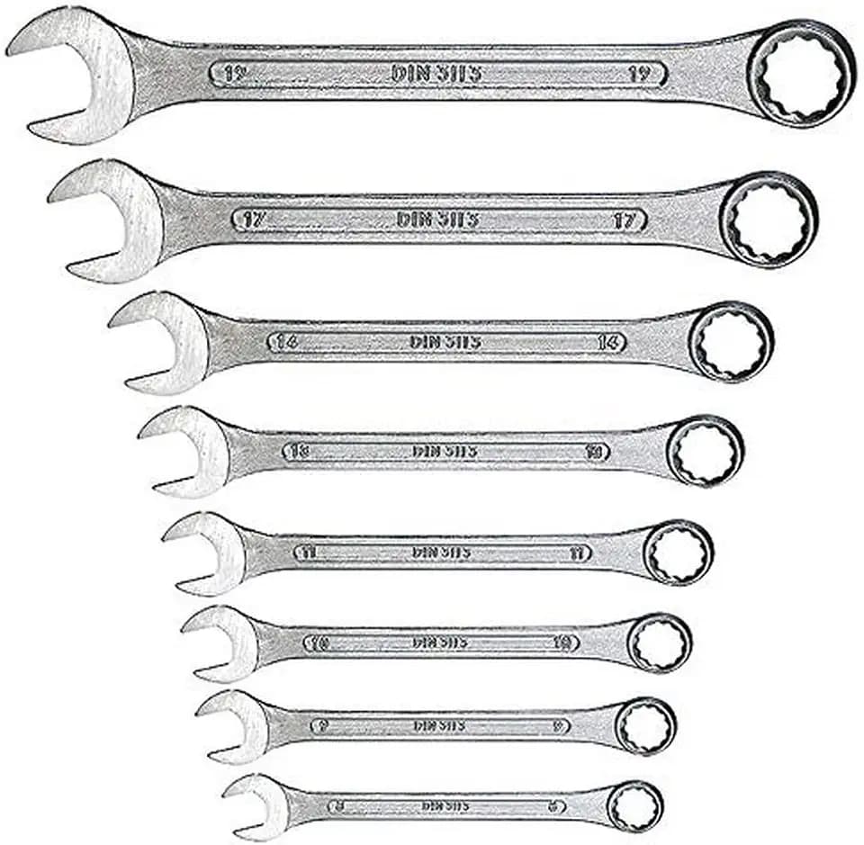 kwb Kraftixx Gabel-Ring-Schlüsselsatz, 8-teilig 460390