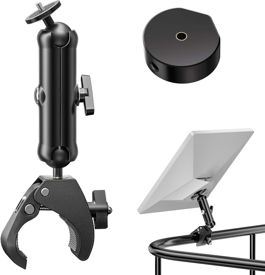 UBeesize Starlink Mini Clamp Mount 2025 for Original Pipe Adapter