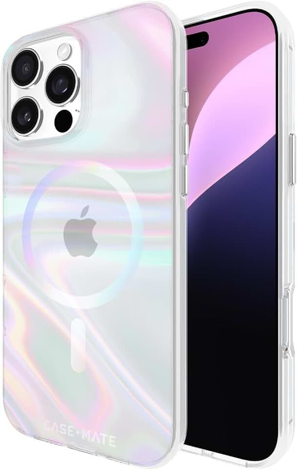 Case-Mate Soap Bubble iPhone 16 Pro Max Case - Iridescent