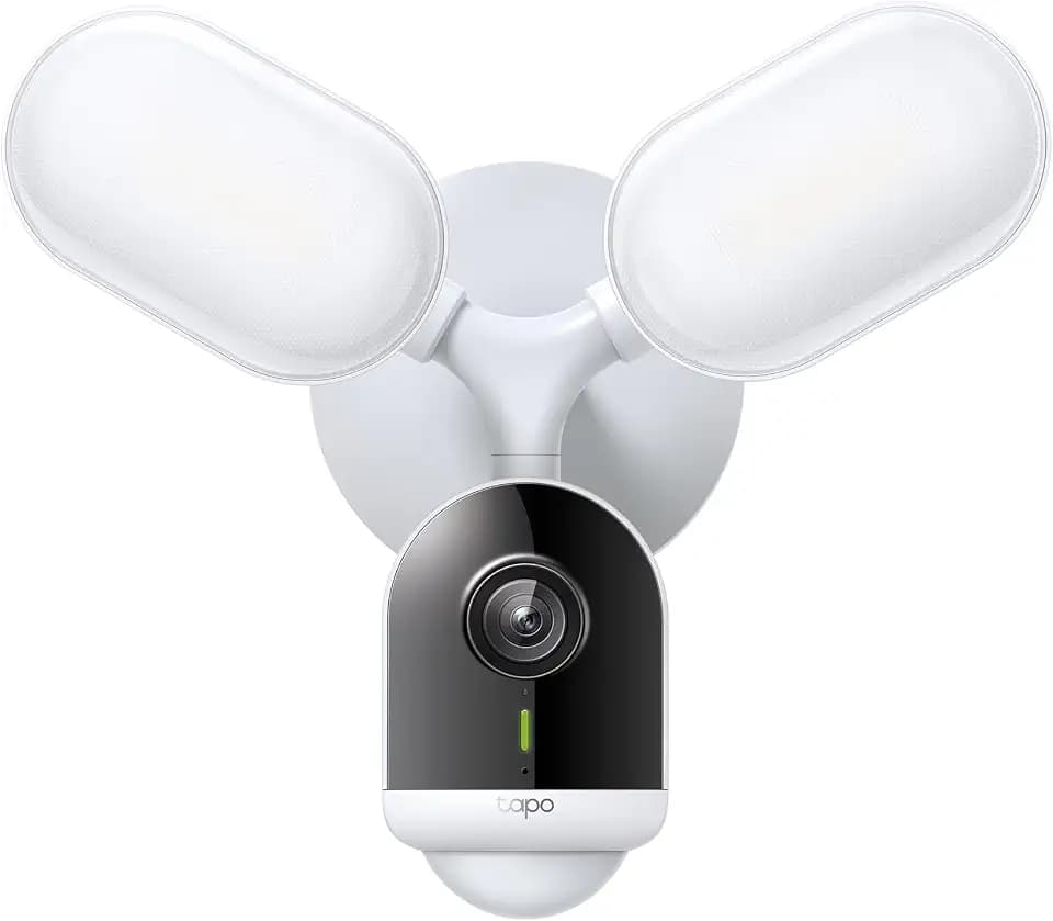 Tapo 2K+ Outdoor Wired Floodlight Security Camera, C720, 2800LM