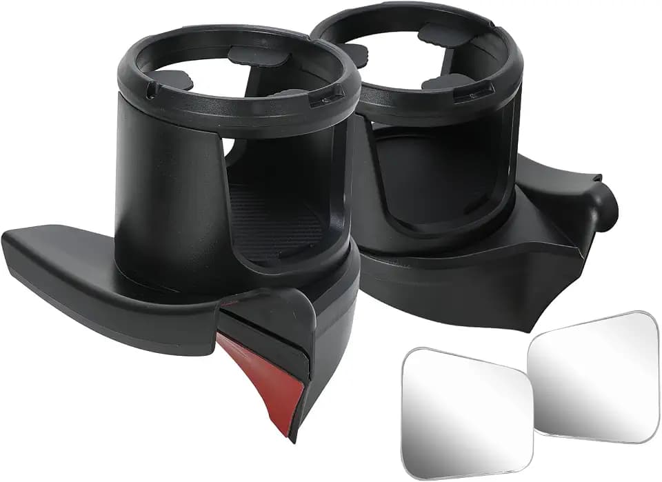 SUNPIE Door Cup Holder Set for 2018-2024 Jeep Wrangler JL Gladiator