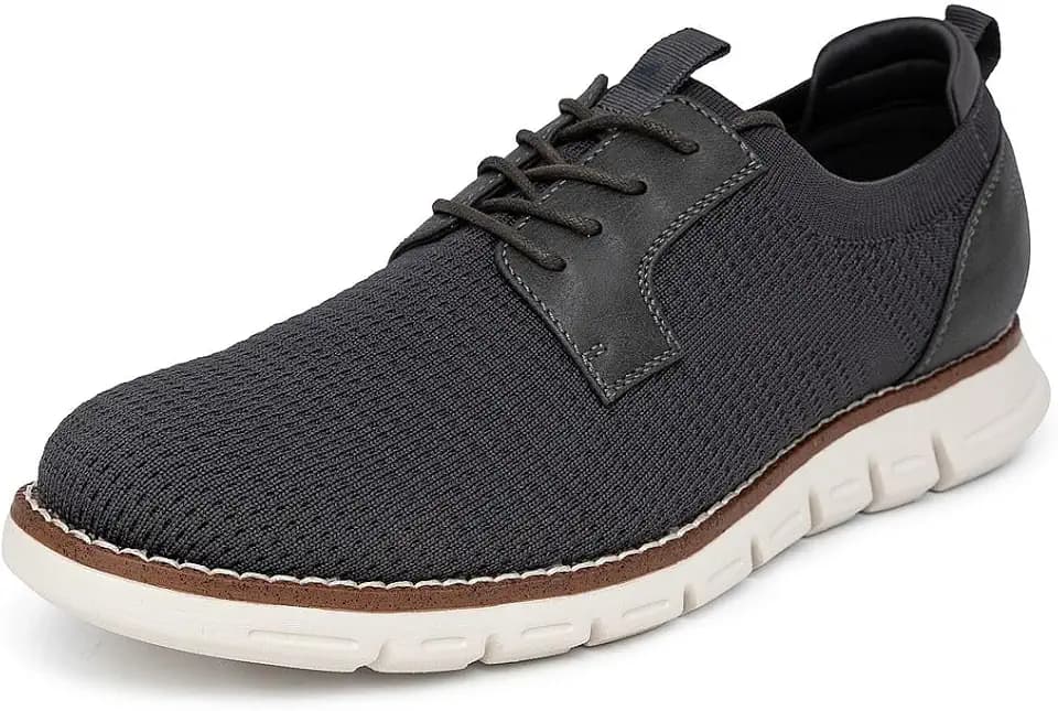 Nautica Men's Knit Oxford Sneakers Lightweight Cushioned Casual Dress Shoes