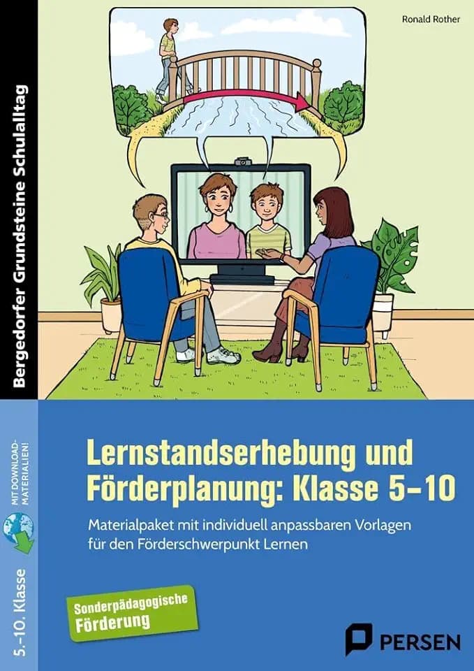 Lernstandserhebung & Förderplanung: Klasse 5-10: Materialpaket mit individuell anpassbaren Vorlagen für den Förderschwerpunkt Lernen
