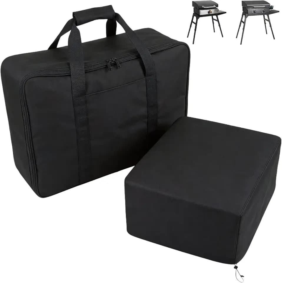 Carry Bag and Griddle Cover for Blackstone 22" Table Top Griddle with Hood