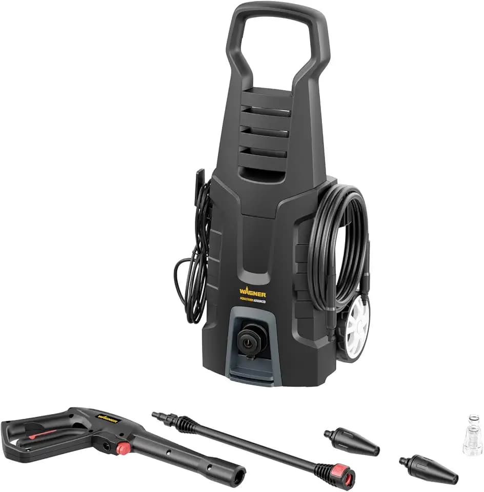 WAGNER AQUASTORM Advanced - Effizienter Hochdruckreiniger für eine schnelle und kraftvolle Reinigung, inkl. Standard- und Turbo-Düse
