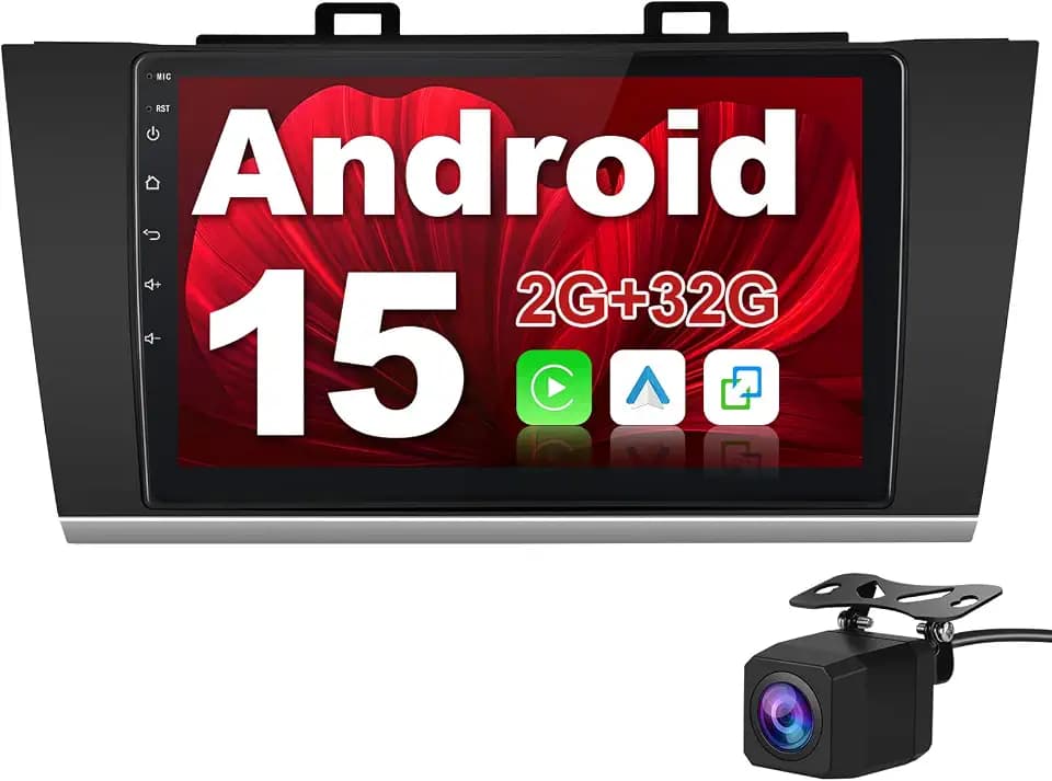 Android 15 Car Radio for Subaru Outback Legacy 2015-2018 CarPlay