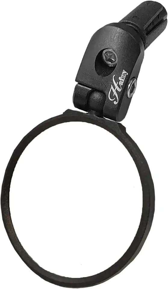 Hafny Lenkerenden-Fahrradspiegel, HD, strahlbeständig, Glasspiegel, HF-MR090, HF-M951-FR03, HF-M952-FR03 (Silberglas, 68 mm)