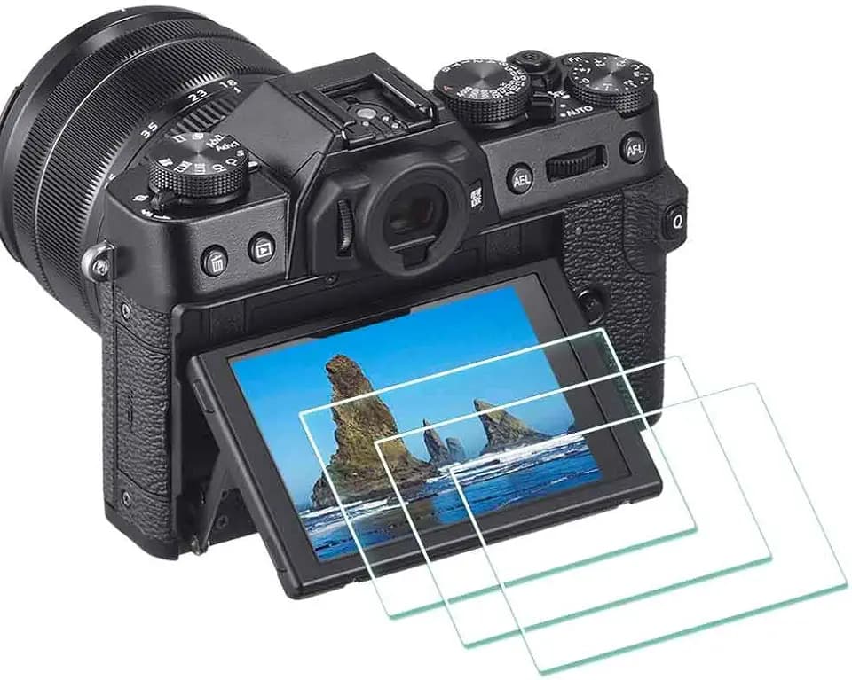 ULBTER Screen Protector for Fujifilm X-T30 II X-T30 X-T20 X-T10 X-S10-3Pack