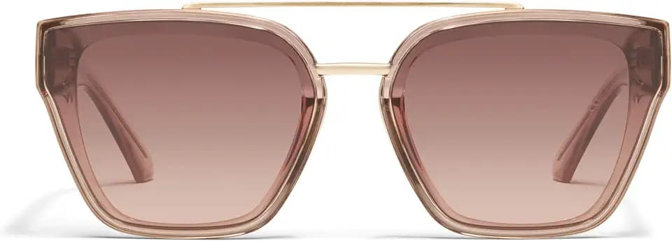 QUAY - Women's Sunglasses, Oversized Square Shades, UV Protected Lenses