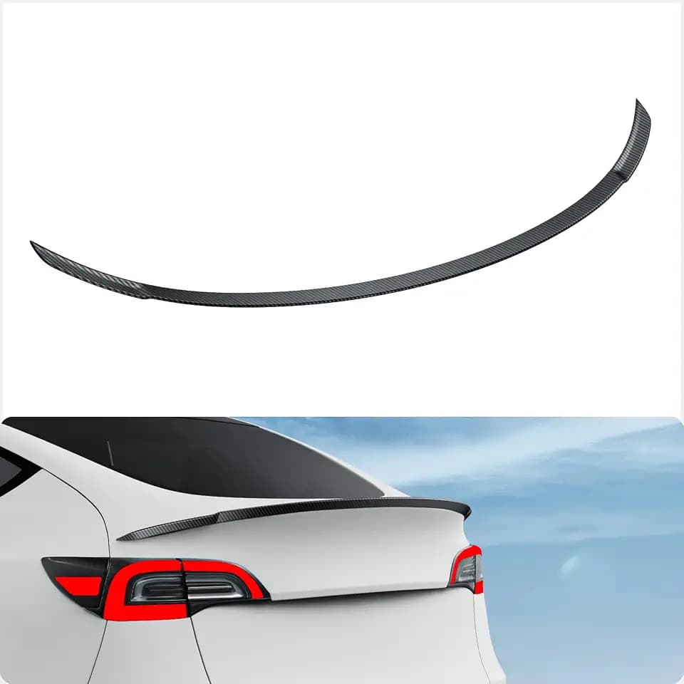 BASENOR Spoiler for Tesla Model Y Pro ABS Material Rear Spoiler Wing