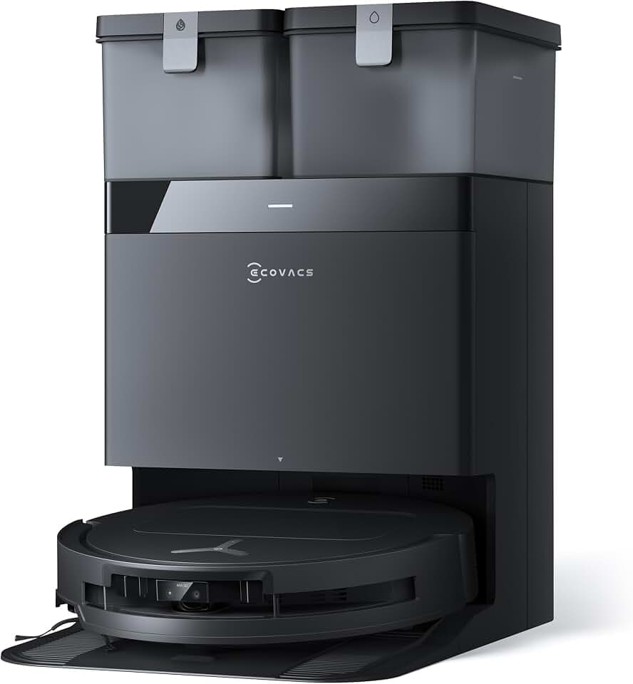 ECOVACS T50 Omni Gen2 Saugroboter mit Wischfunktion 21.000 Pa, ZeroTangle
