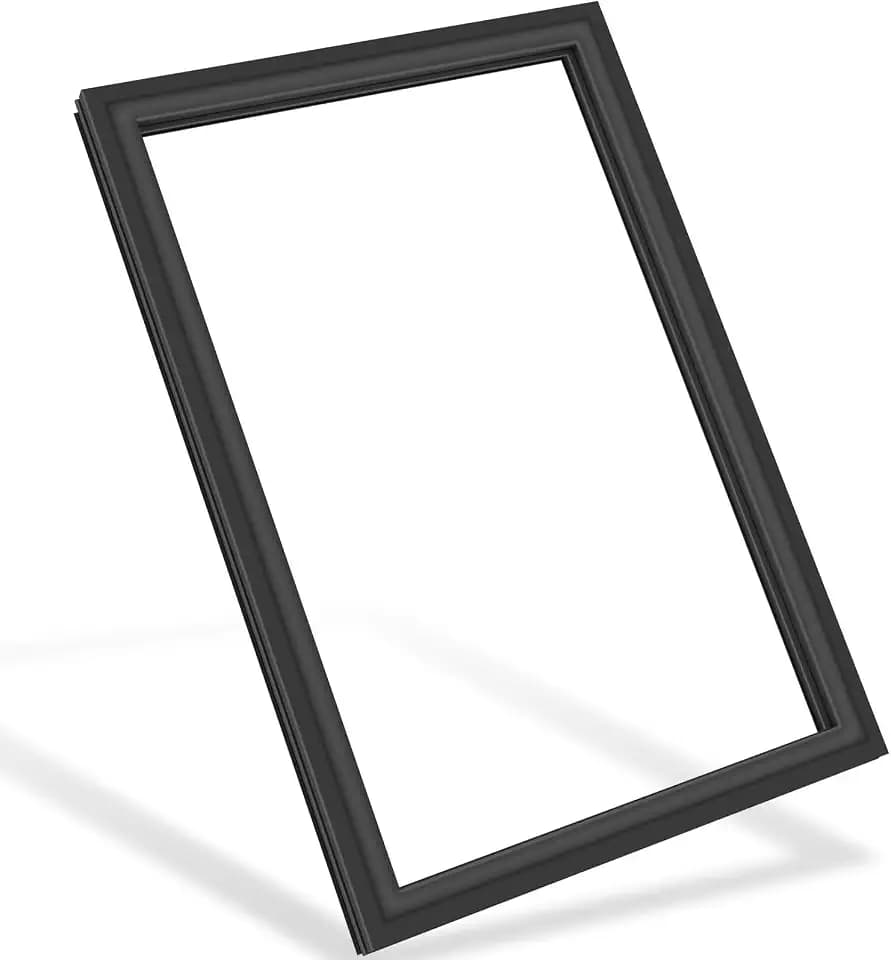 Upgrade 41.14"x26.18" WR14X27236 Refrigerator Door Gasket Replacement Compatible with GE Refrigerator Door Seal Fridge Gasket WR14X21221 WR14X21234 EAP11774648 PS11774648 AP6041579 GTE16DTHLRBB Black