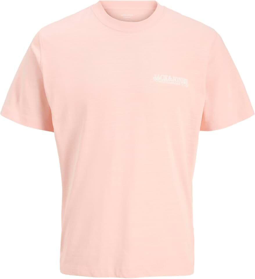Jack & Jones Herren Jorcassis Sketch Back Tee Ss Cn Jnr
