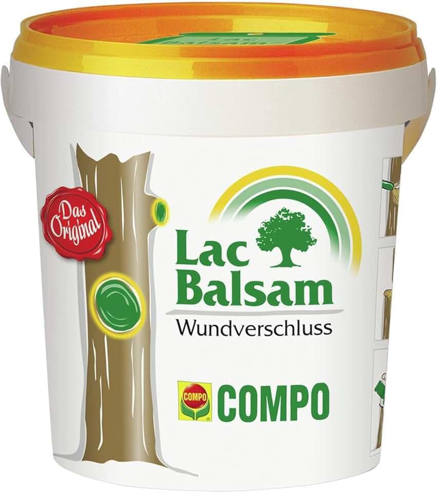 Compo Lac Balsam, Wundverschlussmittel zur Behandlung an Zier- und Obstgehölzen, 1 kg