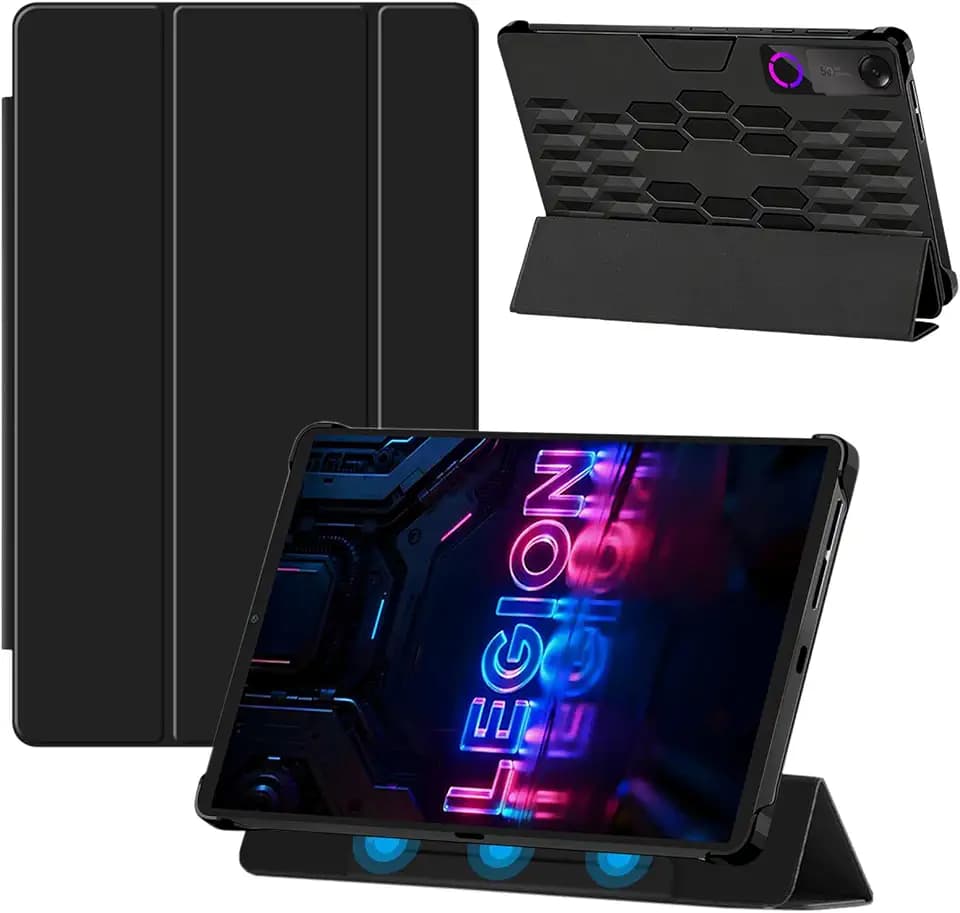 Case for Lenovo Legion Y700 Gen 5,NOUKAJU Tablet Protection Case,Magnetic Case Cover,Drop-Resistant,Anti-Scratch,Protective Cover for Lenovo Legion Y700 Gen 5 Tablet 8.8inch(Black)