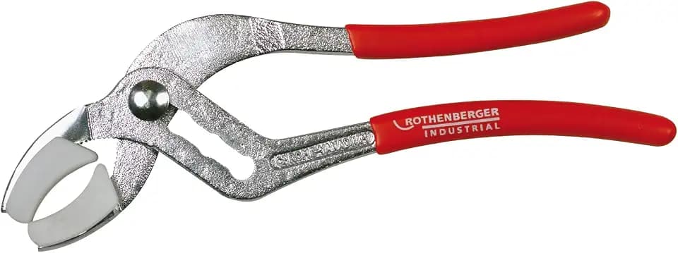 ROTHENBERGER Industrial Sanigrip Siphonzange | Connectoren-Zange | Armaturenzange | Länge: 10" ; 250 mm | Chrom-Vanadium-Spezialstahl | 070662E