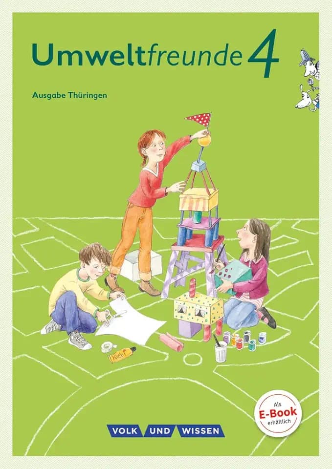 Umweltfreunde - Thüringen - Ausgabe 2016 - 4. Schuljahr: Schulbuch