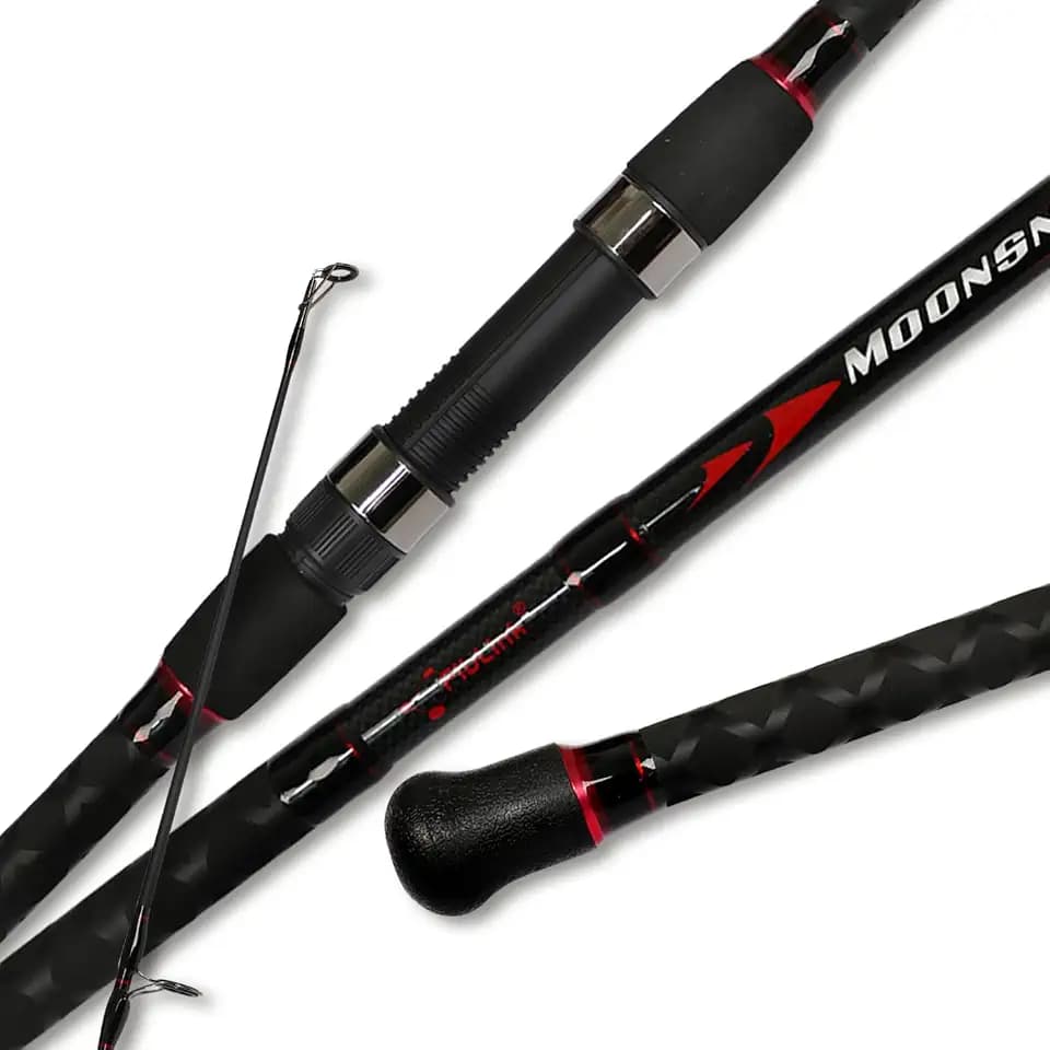 Fiblink Surf Spinning Fishing Rod 2-Piece/4-Piece Graphite Travel Fishing Rod