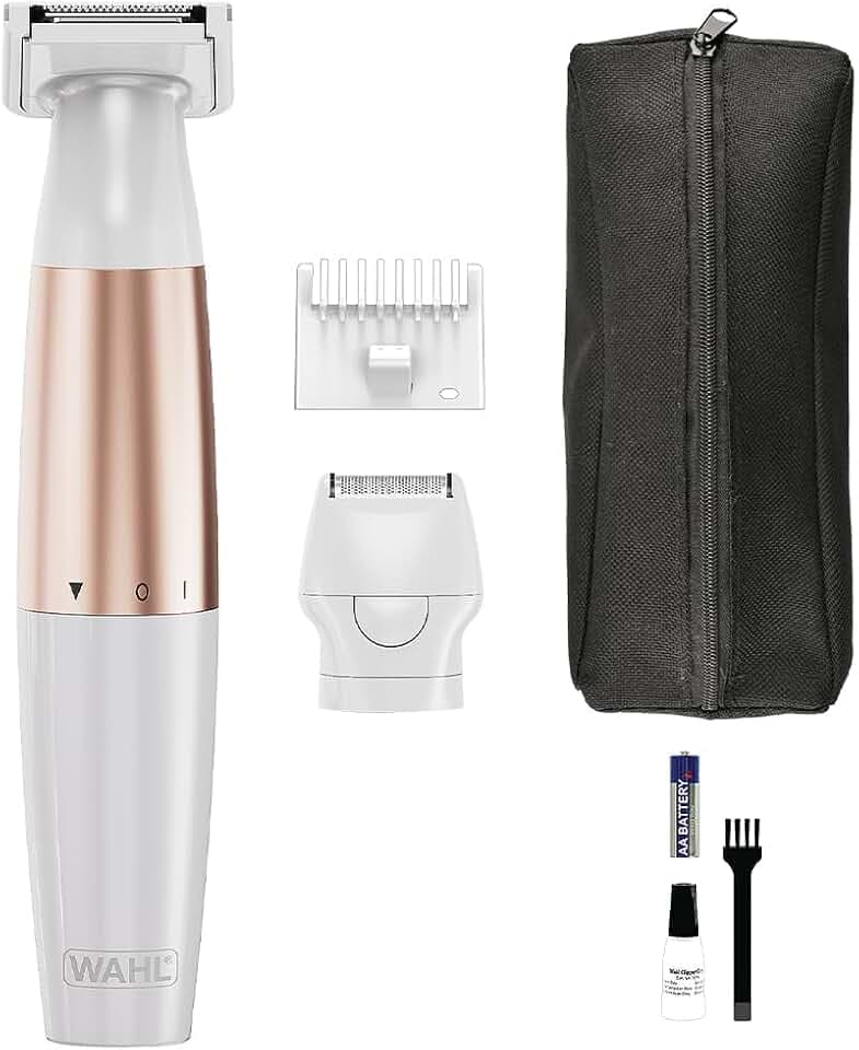 Wahl Trim & Shave Bikini-Trimmer für Damen, sanftes Trimmen