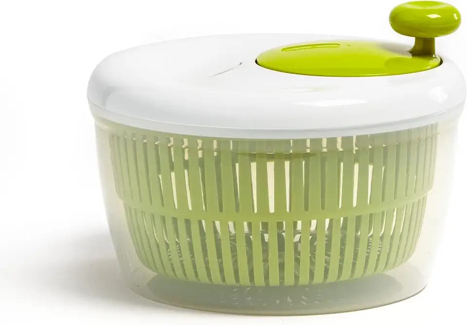 Moulinex Classic Salatschleuder 5 l (5/7 pers), spülmaschinenfest, einfaches und schnelles Auswringen des Salats, mit Stopp-Knopf, K1690104