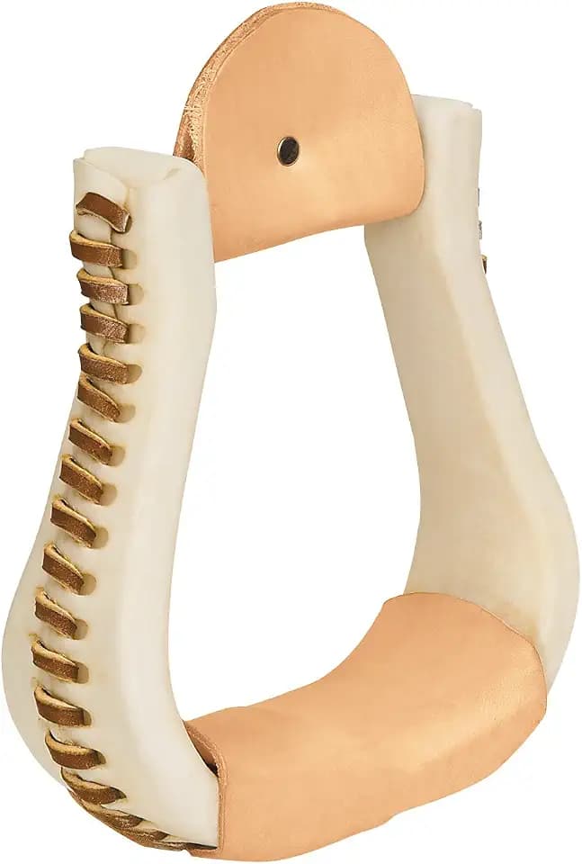 Weaver Leather SupplyWeaver Leather Rawhide Leather Covered Stirrups, Bell, 3" Neck