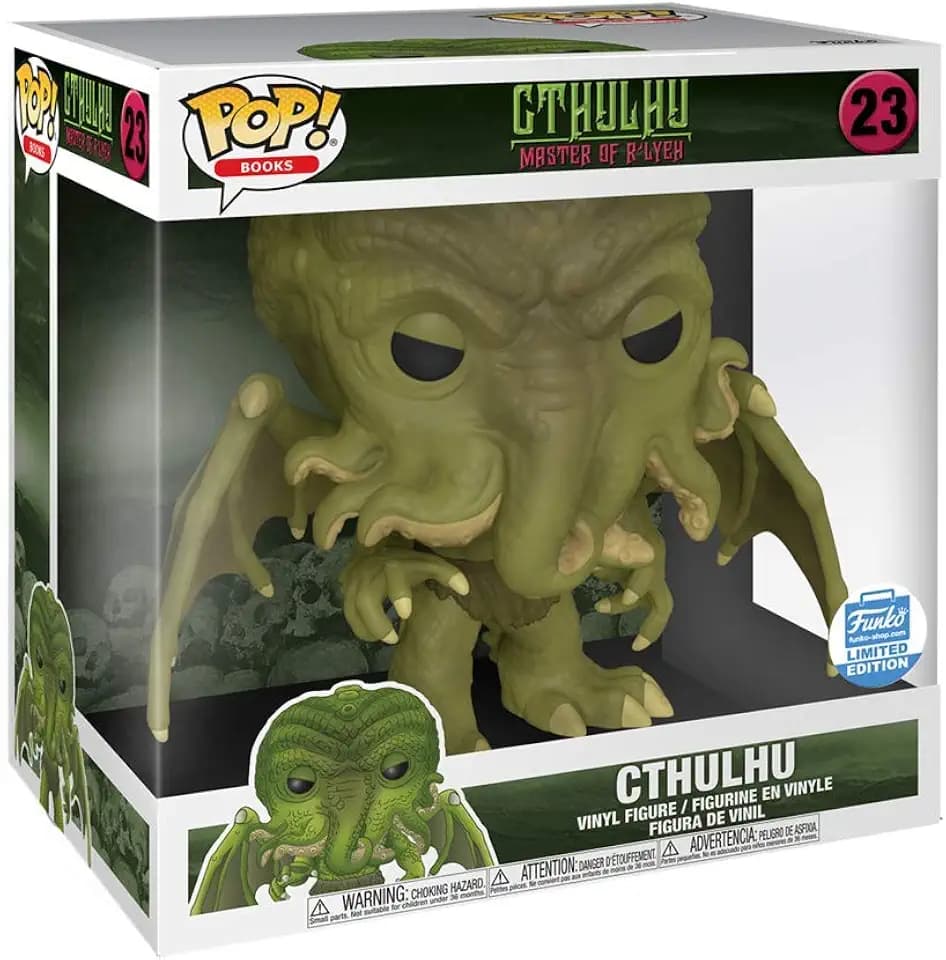 H.P. Lovecraft Pop! Books 25.4 cm Cthulhu Shop Exclusive POP
