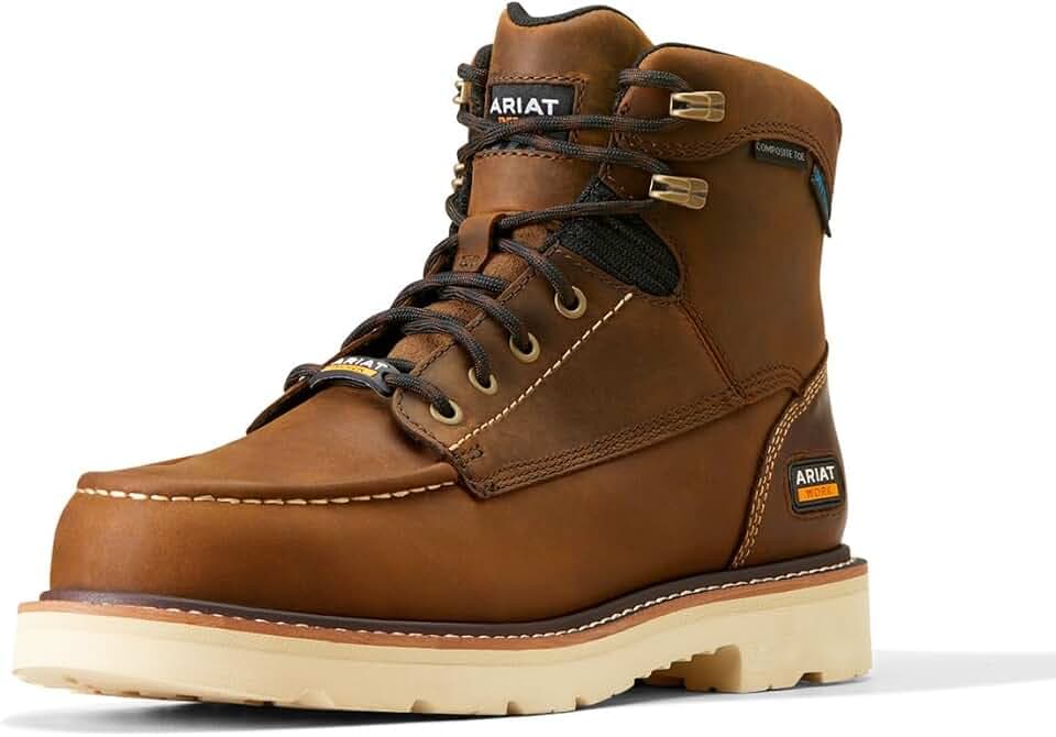 Ariat Men's Rebar Lift 6" Waterproof Composite Toe Work Boot