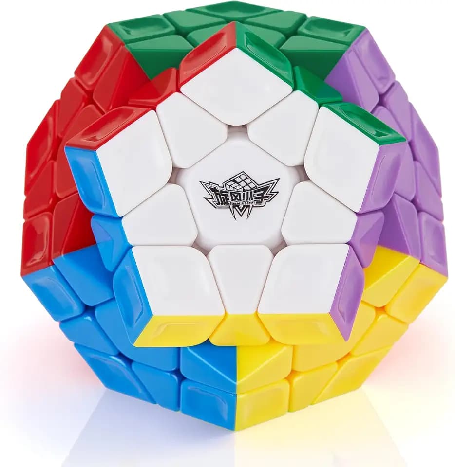 ROXENDA Dodekaeder Zauberwürfel Pentagon Speed Cube Stickerless Würfel