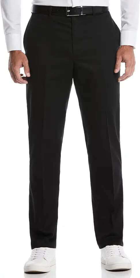 Savane Men's Geo Khaki Expandable Waistband Chino Pants (Available in Big & Tall)