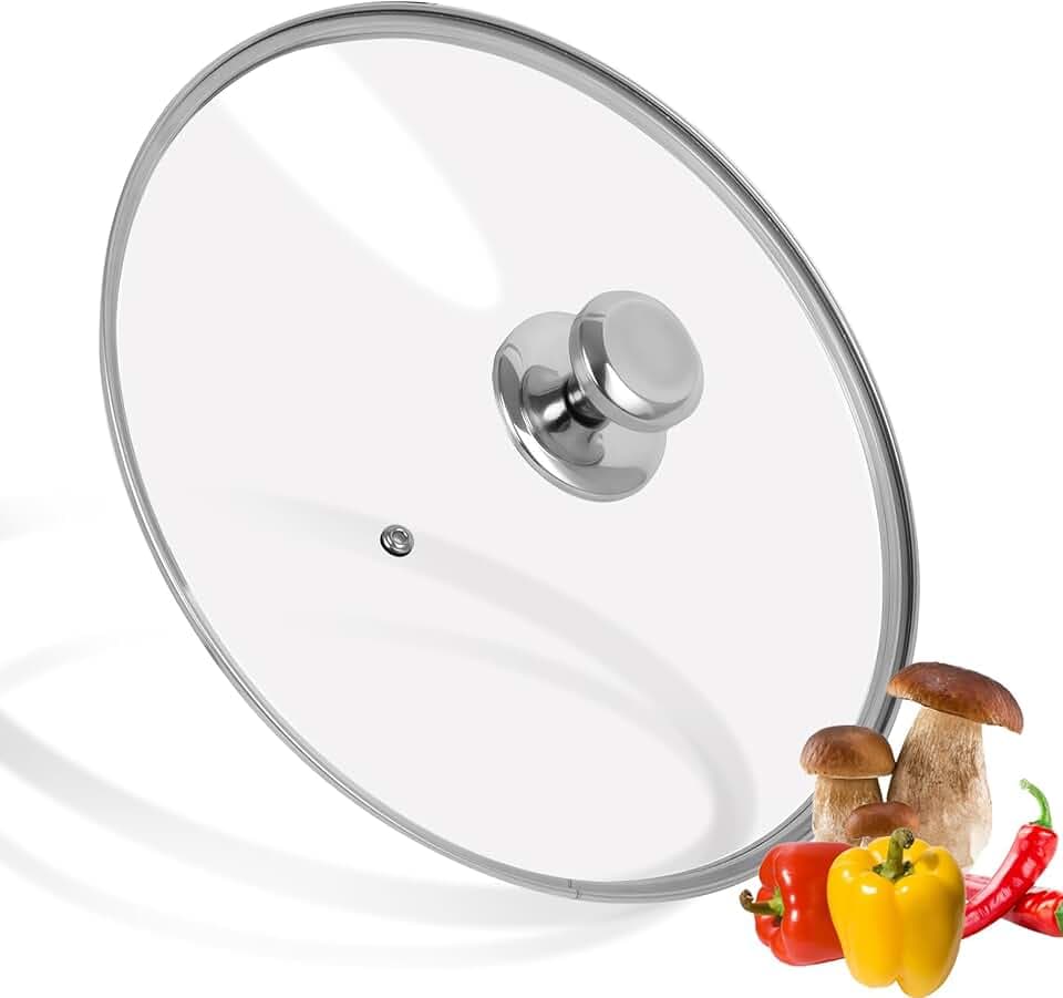 11 inch Tempered Glass Lid for Pots Frying Pans Skillets Wok