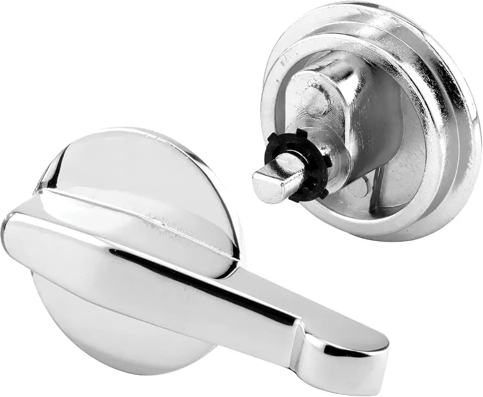 Prime-Line 658-9117 Concealed ADA Latch Lever Set, Diecast Zamak Construction, Chrome Plated (Single Pack)