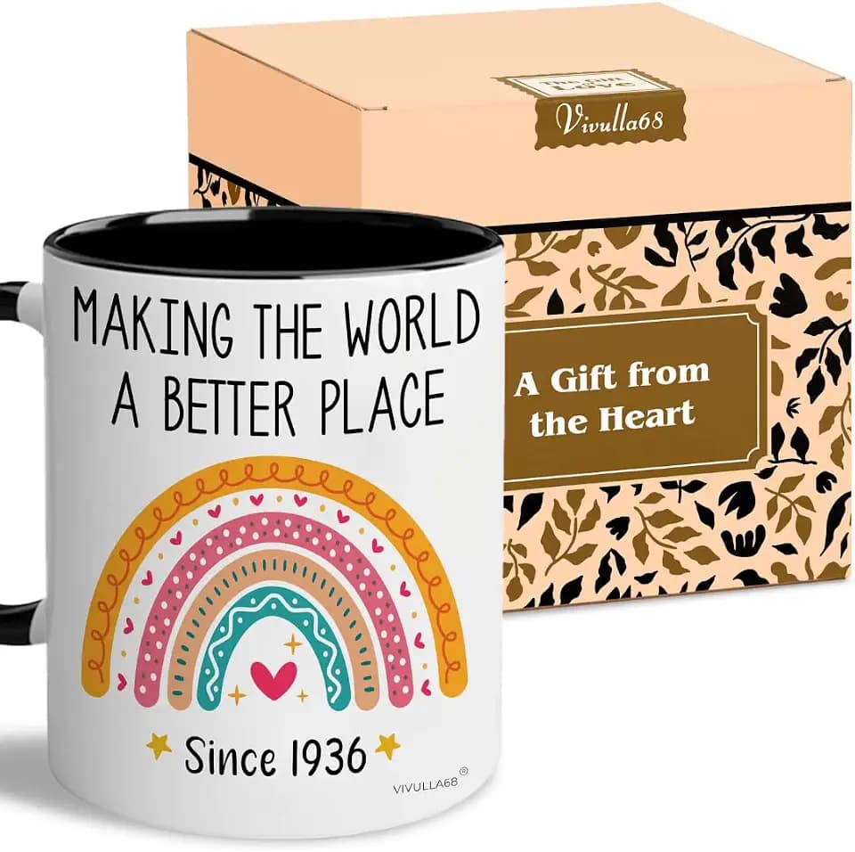 Vivulla68 90th Birthday Cups For Grandma Grandpa - 1936 Birthday Gift Ideas