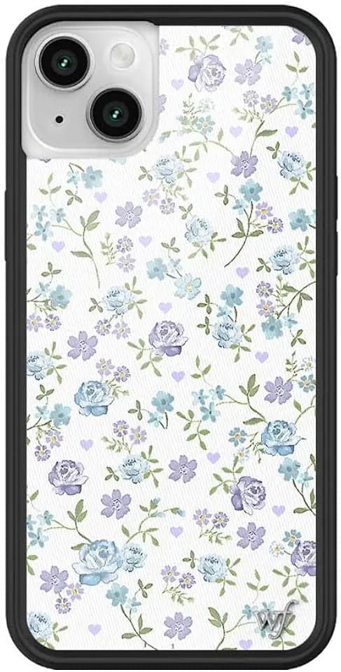 Wildflower Cases - iPhone 14 Compatible - Lilac & Blue Floral