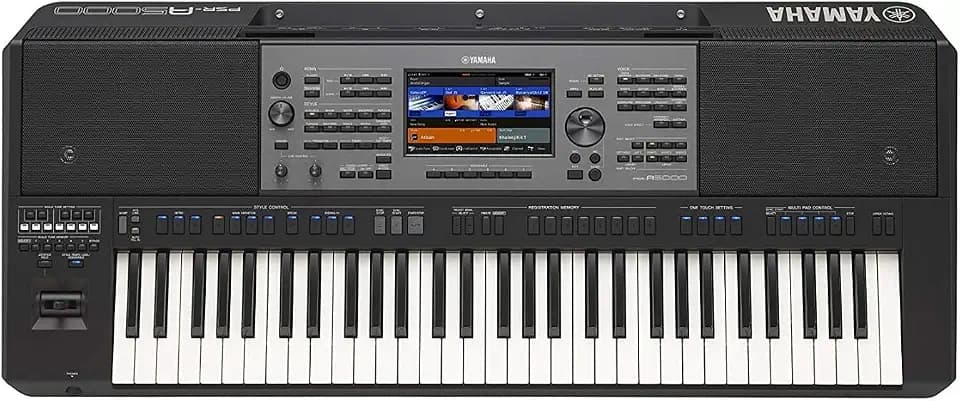 Yamaha 61-Key World Music Arranger Keyboard, 210 New World Music Styles, Assignable Joystick Controller PSRA5000