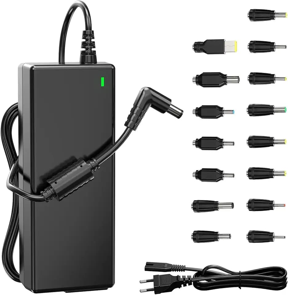 90W Universal Ladegerät für Laptops | Ersatzadapter für HP, Lenovo