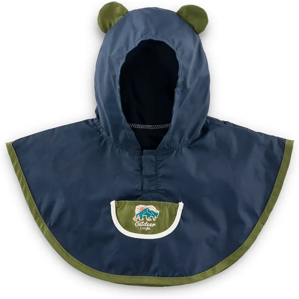 Corolle Mon Premier Poupon - Regenponcho, Kleiner Entdecker, Kleidung, Puppe, 30 cm, ab 18 Monate, 9000111240