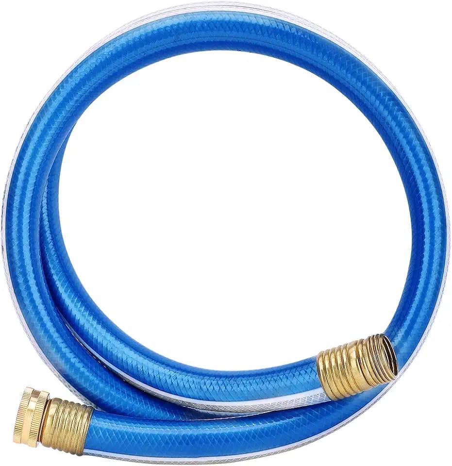 5ft 3/4” Short Leader Garden Hose, Solution4Patio, Male to Female Fittings