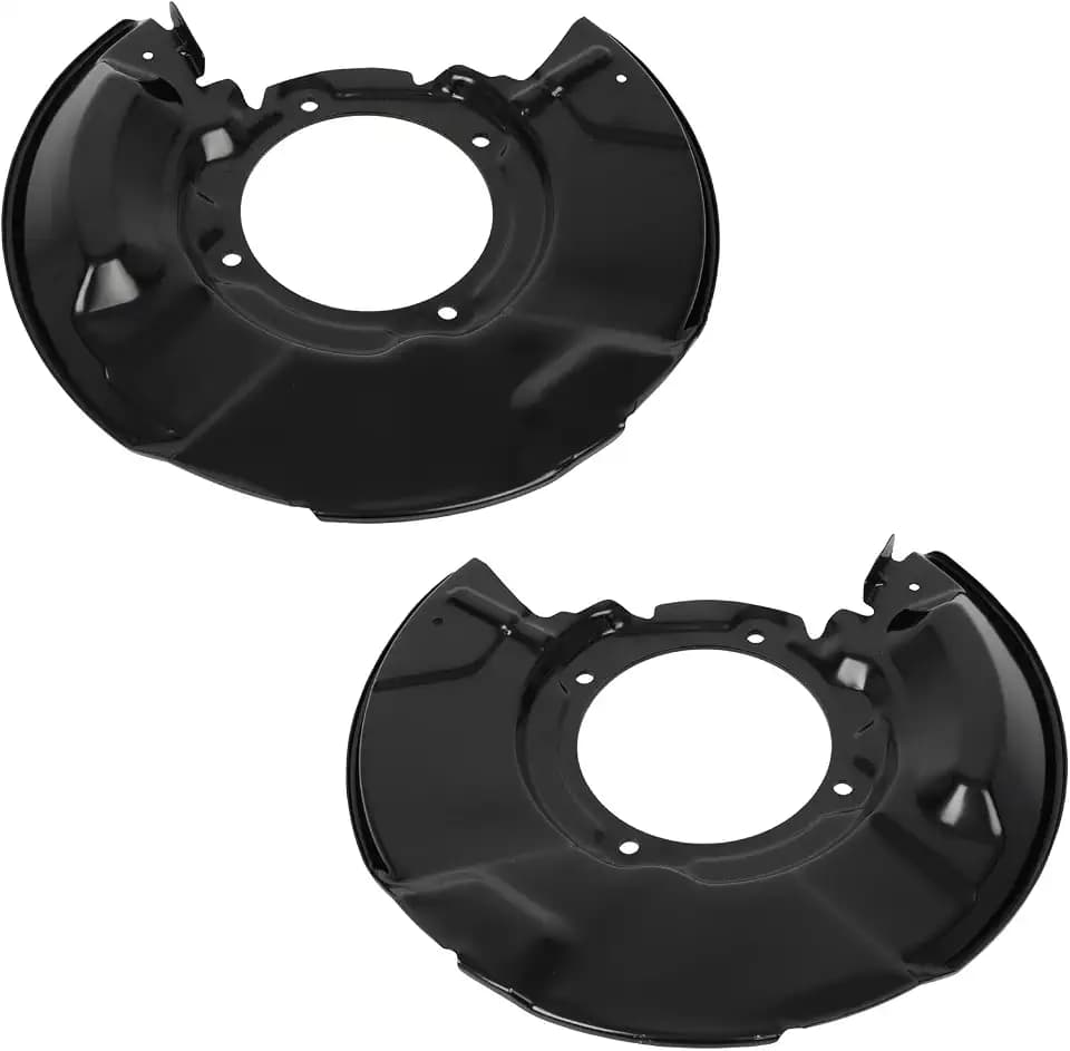 cciyu 47704-35091,47703-35091 Front Brake Dust Shields 2pcs