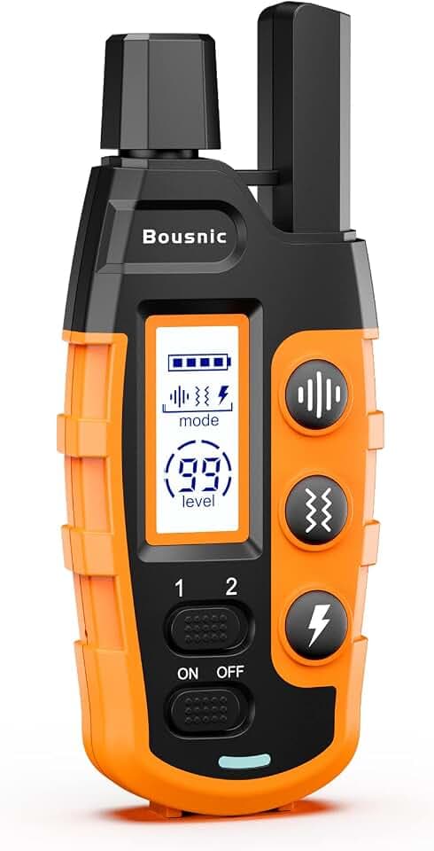 Bousnic RS2A and RS2B Replacement Remote, Only for RS2B and RS2A Dog Training Collar. (Only 1 Remote is Included, There is No Receiver, No Charging Cable, No Contact Points.)