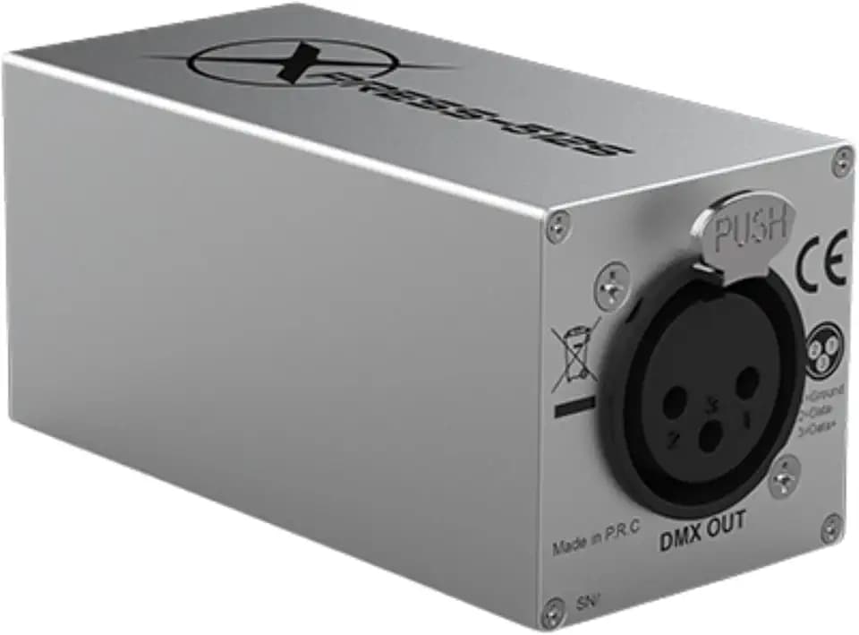 CHAUVET DJ– Xpress-512S DMX Interface for Showxpress Software | Two Universe Control with DMX & Artnet | Standalone Show Playback Without Computer | Windows & Mac Os X Compatibility