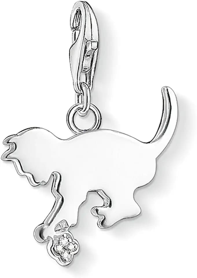 THOMAS SABO Charm Club Original Animal theme with Lobster Clasp 925 Sterling Silver Jewellery Compatible with Bracelets & Necklaces