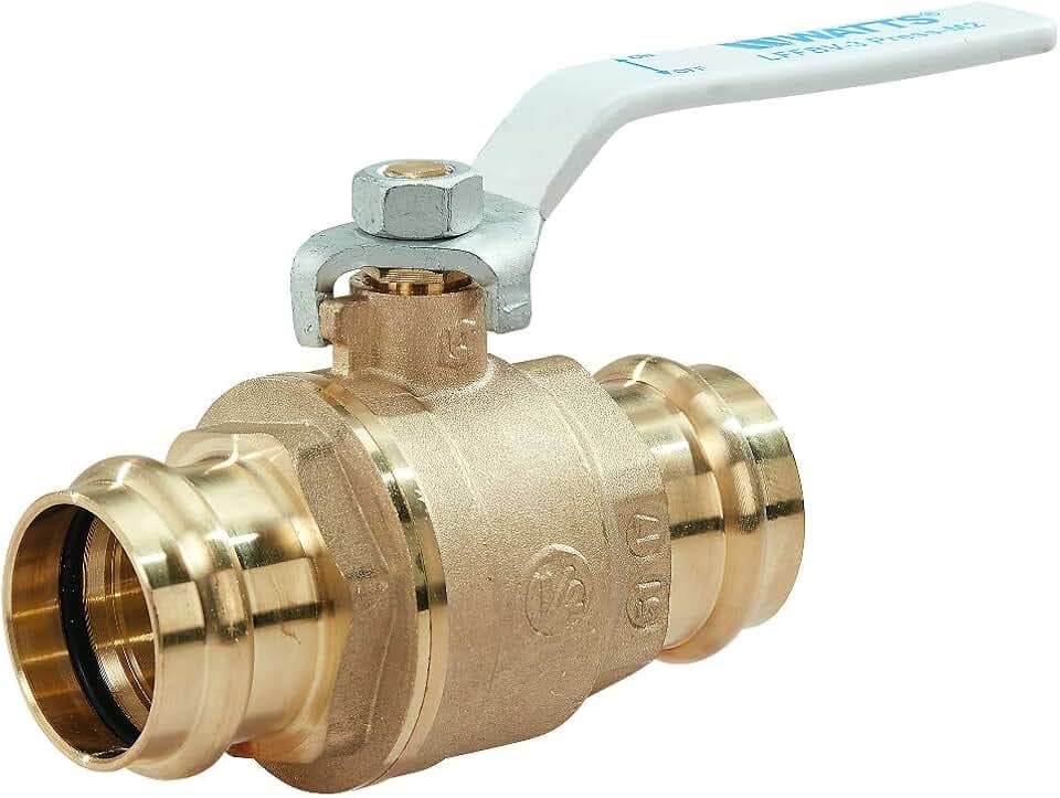 Watts 88005497 1 1/2 IN Press End Brass Ball Valve